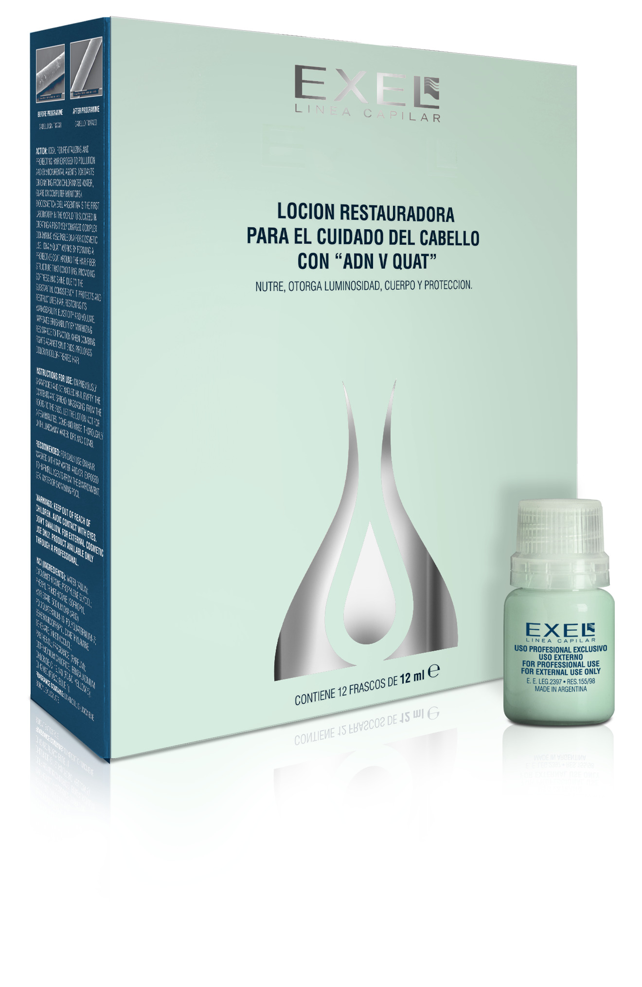 Locao Restauradora Cuidado Diario Dna V Quat-250ml